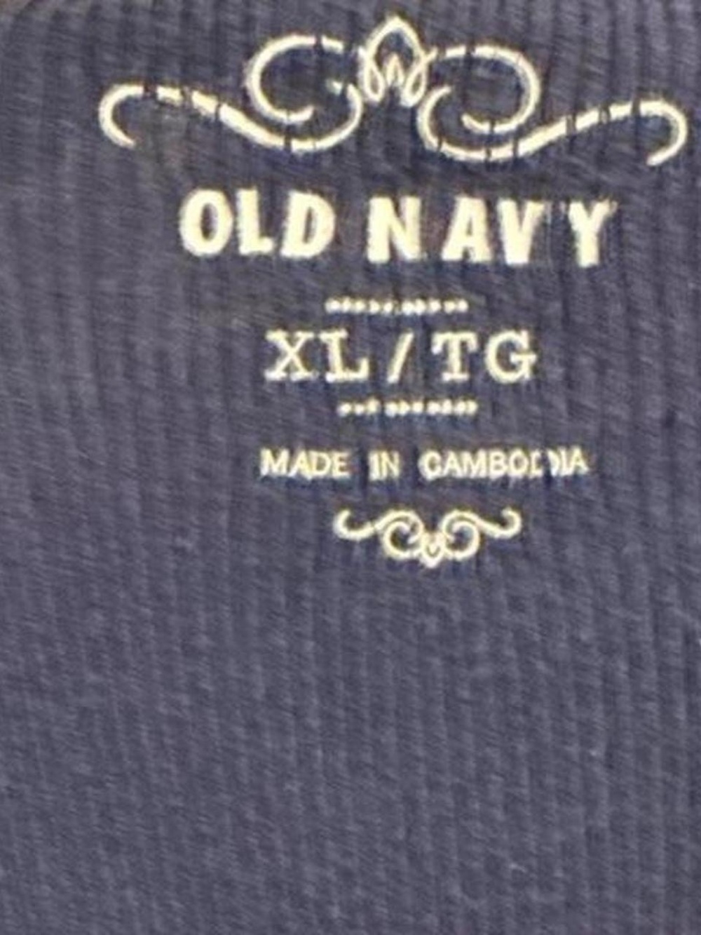 Floral Navy Tank - Picture 4 of 4